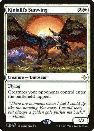 Kinjalli's Sunwing [Ixalan Promos] | GnG Games