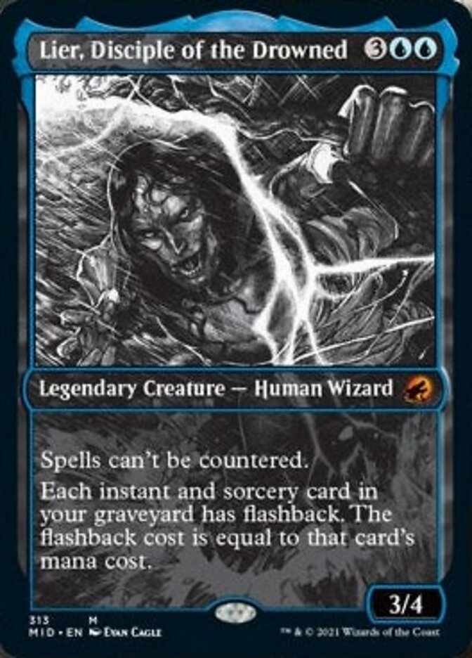 Lier, Disciple of the Drowned (Showcase Eternal Night) [Innistrad: Midnight Hunt] | GnG Games