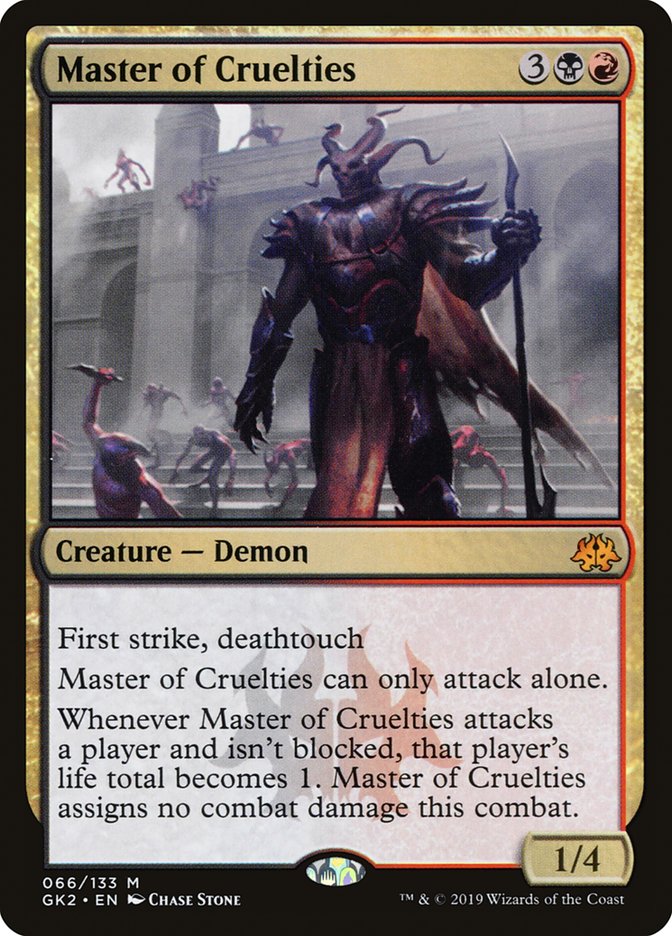 Master of Cruelties [Ravnica Allegiance Guild Kit] | GnG Games