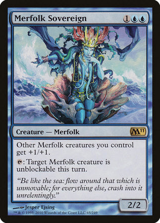 Merfolk Sovereign [Magic 2011] | GnG Games