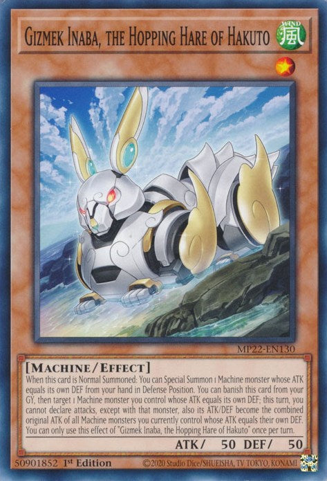 Gizmek Inaba, the Hopping Hare of Hakuto [MP22-EN130] Common | GnG Games