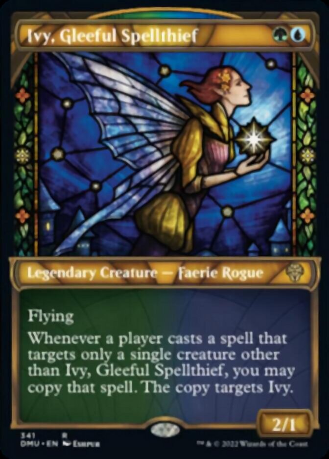 Ivy, Gleeful Spellthief (Showcase Textured) [Dominaria United] | GnG Games