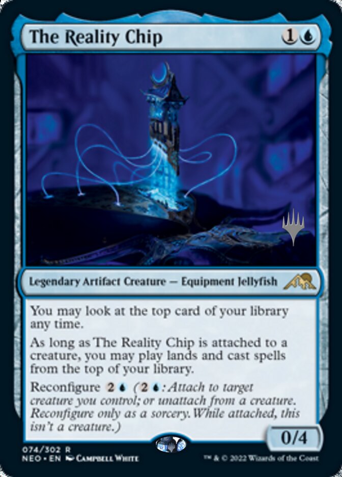 The Reality Chip (Promo Pack) [Kamigawa: Neon Dynasty Promos] | GnG Games