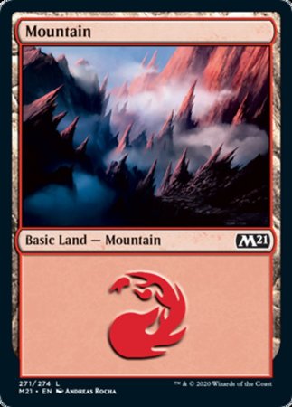 Mountain (271) [Core Set 2021] | GnG Games