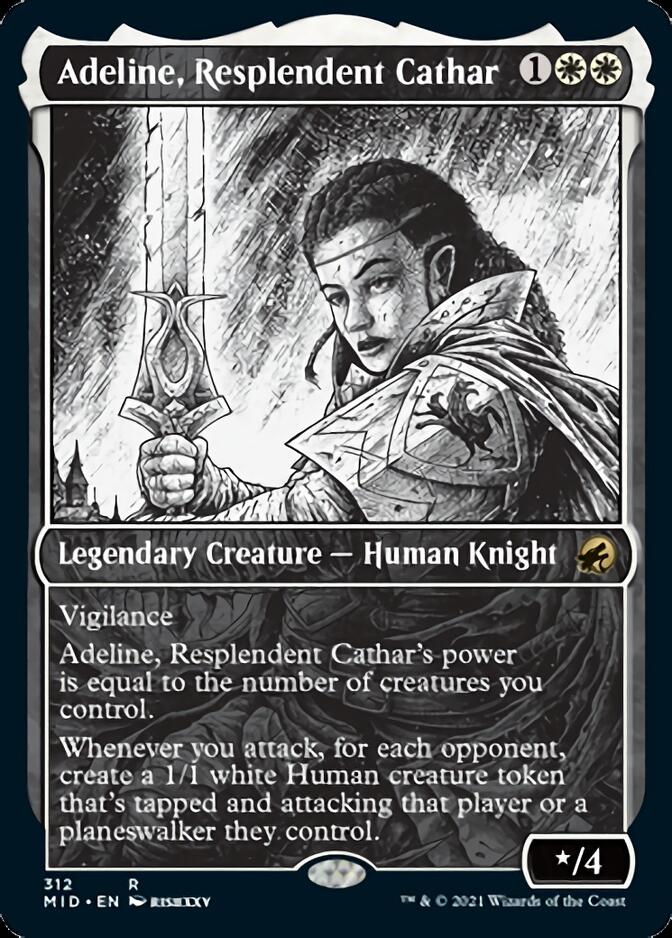 Adeline, Resplendent Cathar (Showcase Eternal Night) [Innistrad: Midnight Hunt] | GnG Games