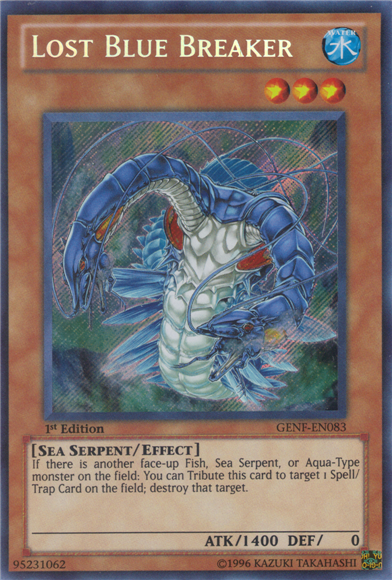 Lost Blue Breaker [GENF-EN083] Secret Rare | GnG Games