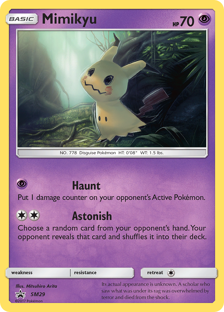Mimikyu (SM29) [Sun & Moon: Black Star Promos] | GnG Games