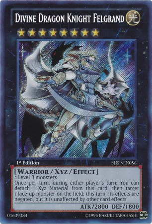 Divine Dragon Knight Felgrand [SHSP-EN056] Secret Rare | GnG Games