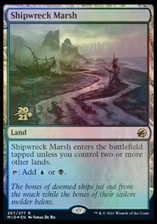 Shipwreck Marsh [Innistrad: Midnight Hunt Prerelease Promos] | GnG Games