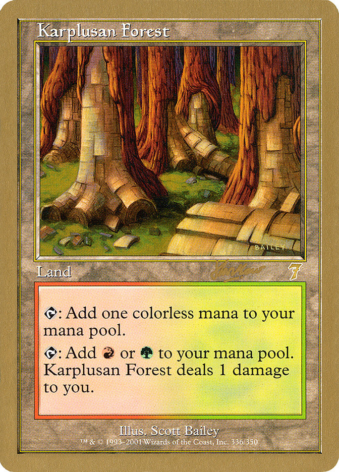 Karplusan Forest (Sim Han How) [World Championship Decks 2002] | GnG Games