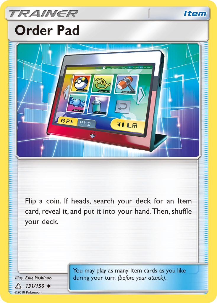 Order Pad (131/156) [Sun & Moon: Ultra Prism] | GnG Games