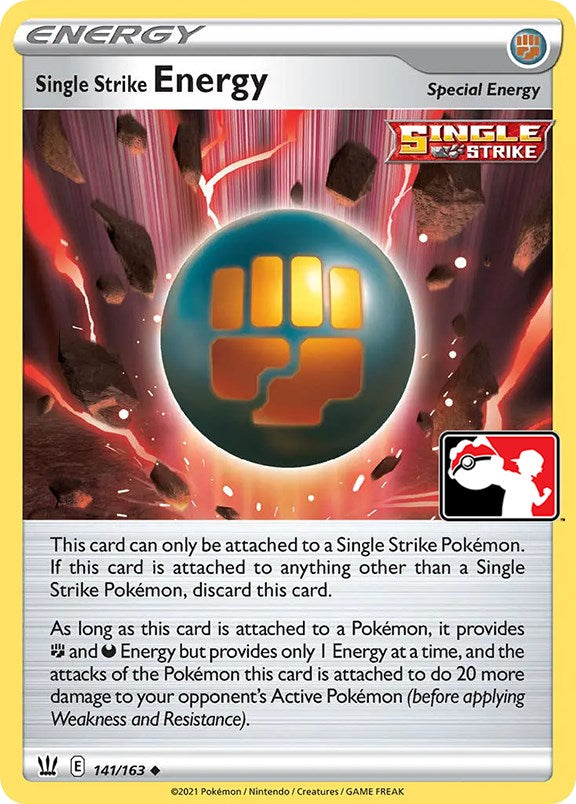 Single Strike Energy (141/163) [Prize Pack Series Two] | GnG Games