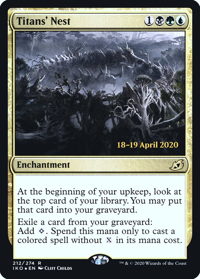 Titans' Nest  [Ikoria: Lair of Behemoths Prerelease Promos] | GnG Games
