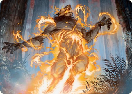 Burn the Accursed Art Card [Innistrad: Midnight Hunt Art Series] | GnG Games