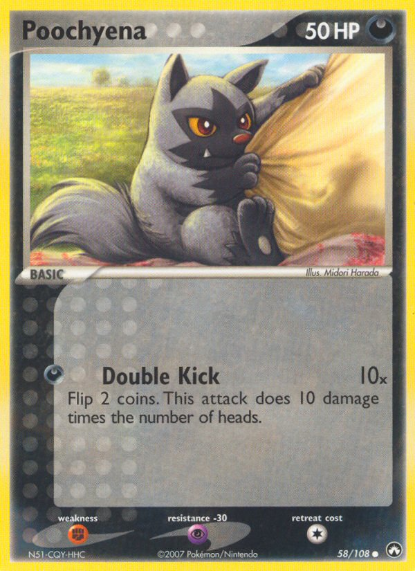 Poochyena (58/108) [EX: Power Keepers] | GnG Games