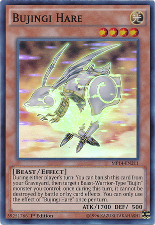 Bujingi Hare [MP14-EN211] Super Rare | GnG Games