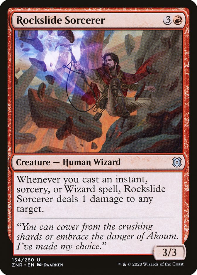 Rockslide Sorcerer [Zendikar Rising] | GnG Games