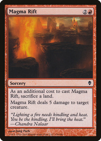 Magma Rift [Zendikar] | GnG Games