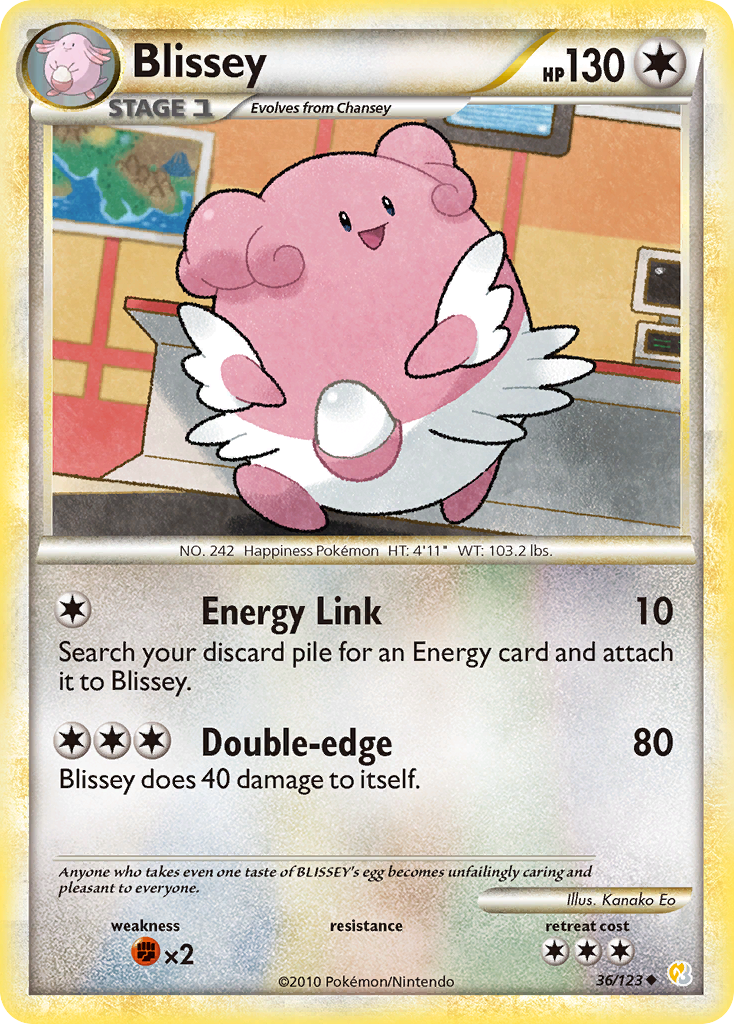 Blissey (36/123) [HeartGold & SoulSilver: Base Set] | GnG Games