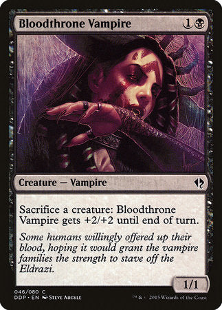 Bloodthrone Vampire [Duel Decks: Zendikar vs. Eldrazi] | GnG Games