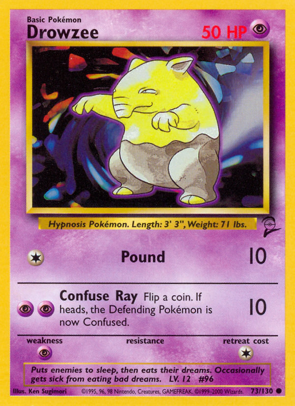 Drowzee (73/130) [Base Set 2] | GnG Games