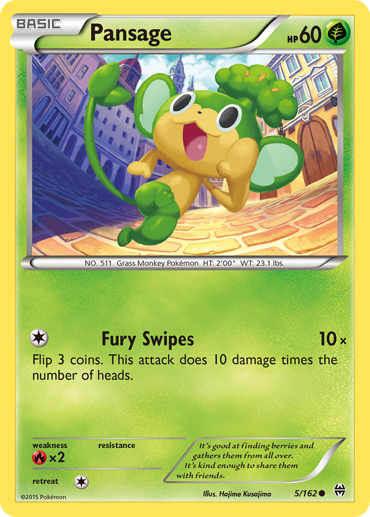 Pansage (5/162) [XY: BREAKthrough] | GnG Games