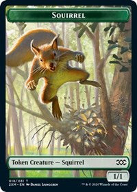 Squirrel // Thopter (026) Double-sided Token [Double Masters Tokens] | GnG Games