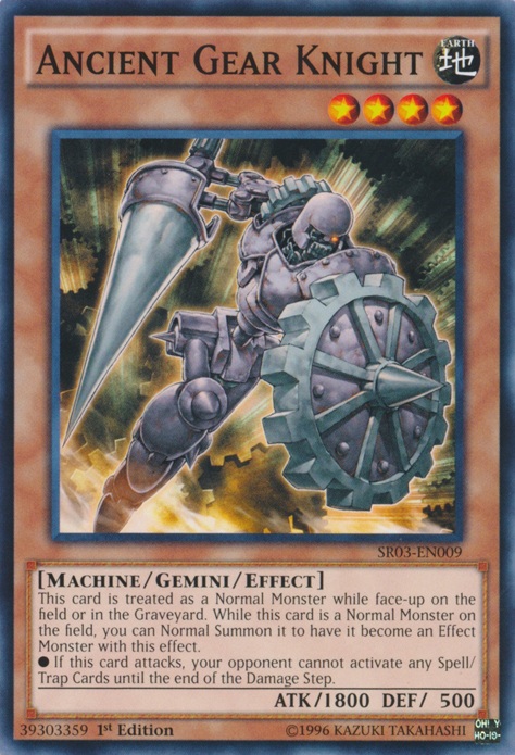 Ancient Gear Knight [SR03-EN009] Common | GnG Games