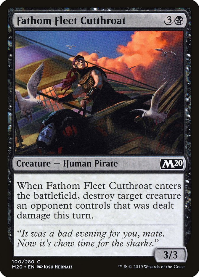 Fathom Fleet Cutthroat [Core Set 2020] | GnG Games