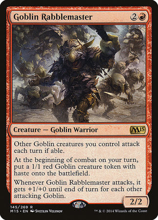 Goblin Rabblemaster [Magic 2015] | GnG Games