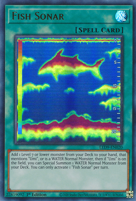 Fish Sonar [LED9-EN020] Ultra Rare | GnG Games