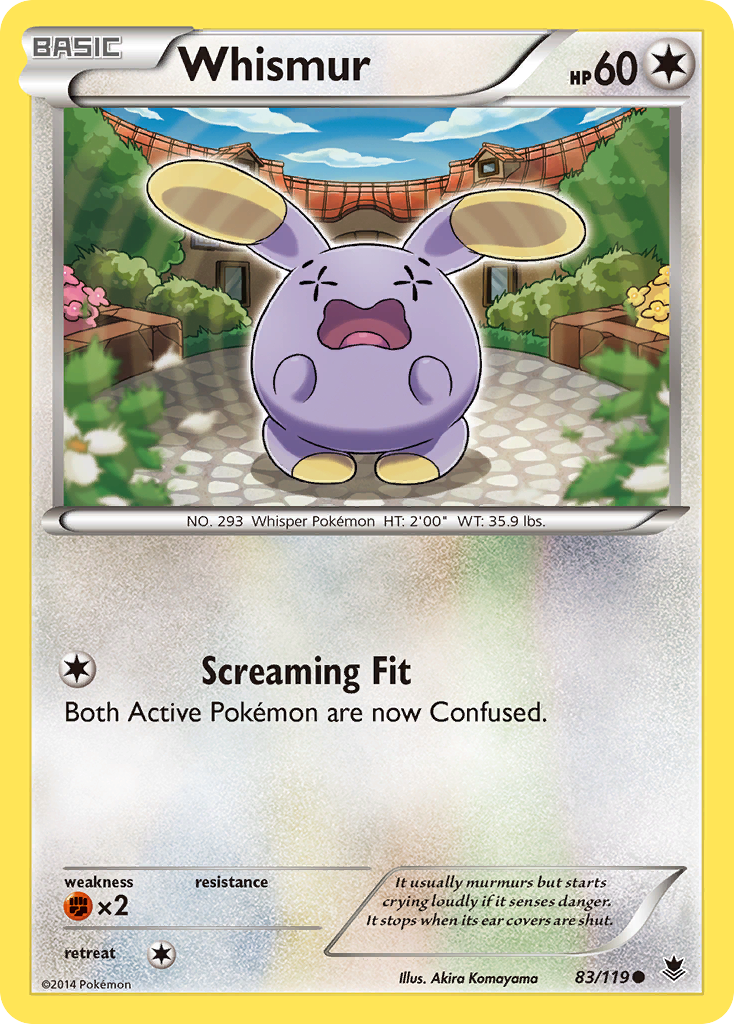 Whismur (83/119) [XY: Phantom Forces] | GnG Games