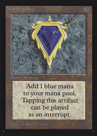 Mox Sapphire (IE) [Intl. Collectors’ Edition] | GnG Games