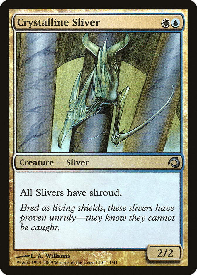 Crystalline Sliver [Premium Deck Series: Slivers] | GnG Games