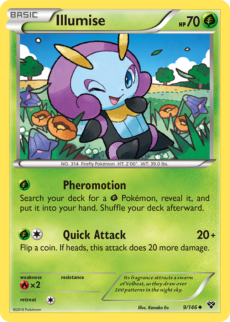 Illumise (9/146) [XY: Base Set] | GnG Games