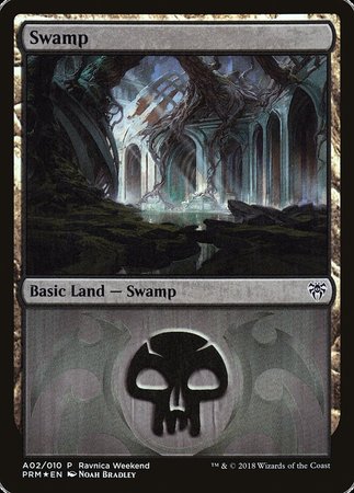 Swamp - Dimir (A02) [GRN Ravnica Weekend] | GnG Games