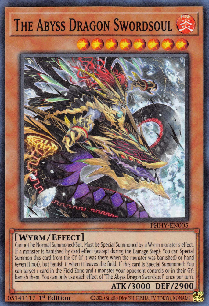 The Abyss Dragon Swordsoul [PHHY-EN005] Super Rare | GnG Games