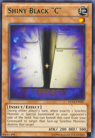Shiny Black "C" (Green) [DL14-EN007] Rare | GnG Games