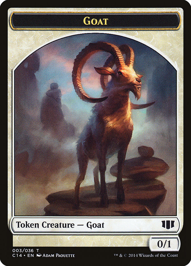 Wurm (032/036) // Goat Double-sided Token [Commander 2014 Tokens] | GnG Games