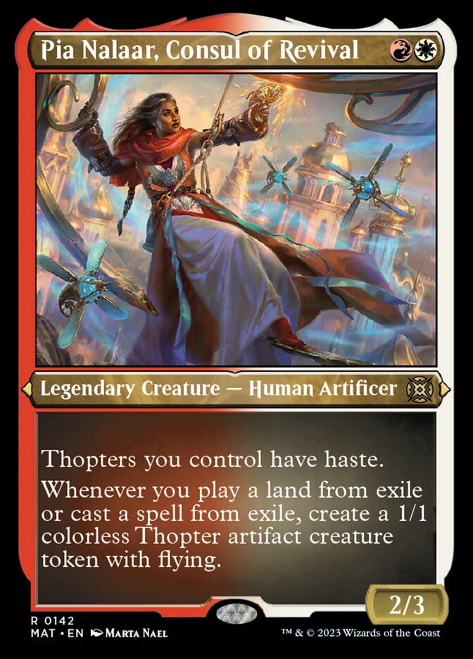 Pia Nalaar, Consul of Revival (Foil Etched) [March of the Machine: The Aftermath] | GnG Games