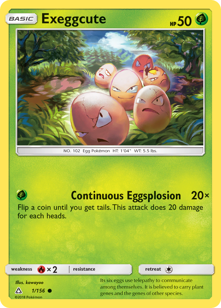 Exeggcute (1/156) [Sun & Moon: Ultra Prism] | GnG Games