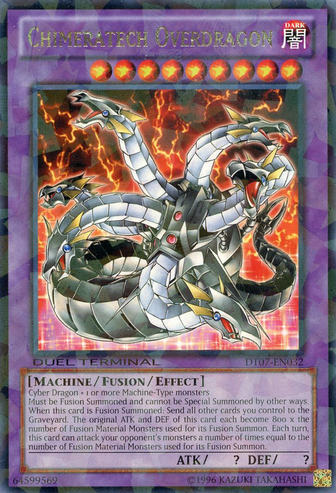 Chimeratech Overdragon [DT07-EN032] Rare | GnG Games