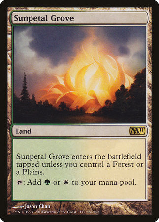 Sunpetal Grove [Magic 2011] | GnG Games