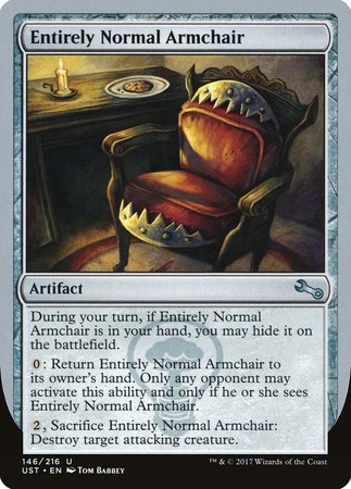 Entirely Normal Armchair [Unstable] | GnG Games