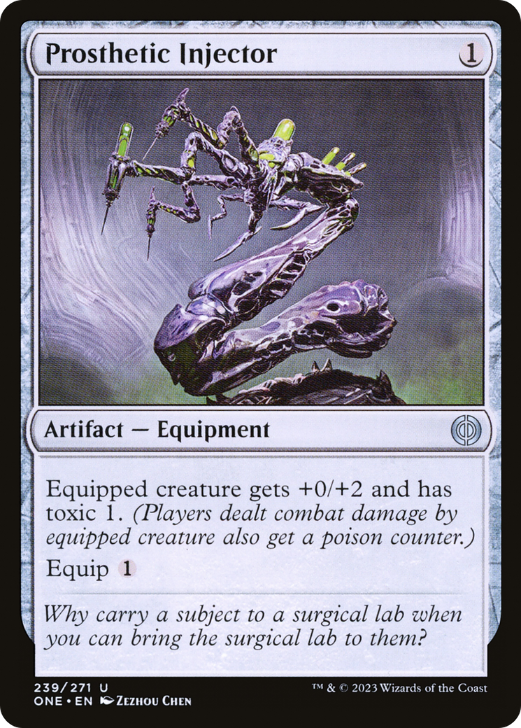 Prosthetic Injector [Phyrexia: All Will Be One] | GnG Games