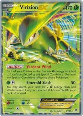 Virizion EX (9/101) (Emerald King - Andrew Estrada) [World Championships 2014] | GnG Games