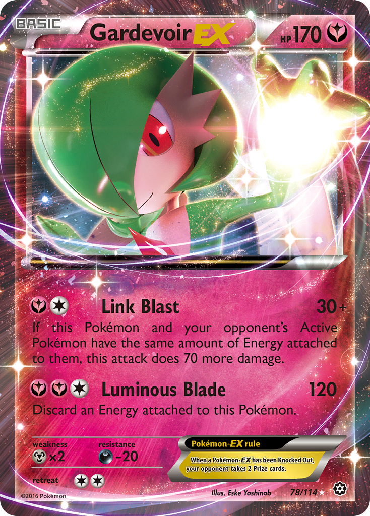 Gardevoir EX (78/114) [XY: Steam Siege] | GnG Games