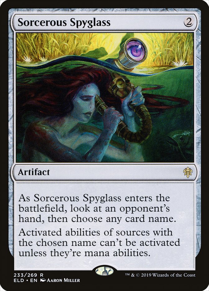 Sorcerous Spyglass [Throne of Eldraine] | GnG Games