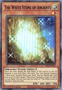 The White Stone of Ancients (Blue) [LDS2-EN013] Ultra Rare | GnG Games