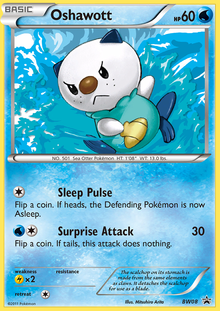 Oshawott (BW08) [Black & White: Black Star Promos] | GnG Games